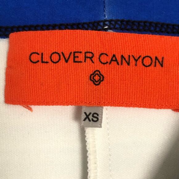 Clover Canyon Art to wear body con neoprene Skirt size xs - Picture 3 of 5